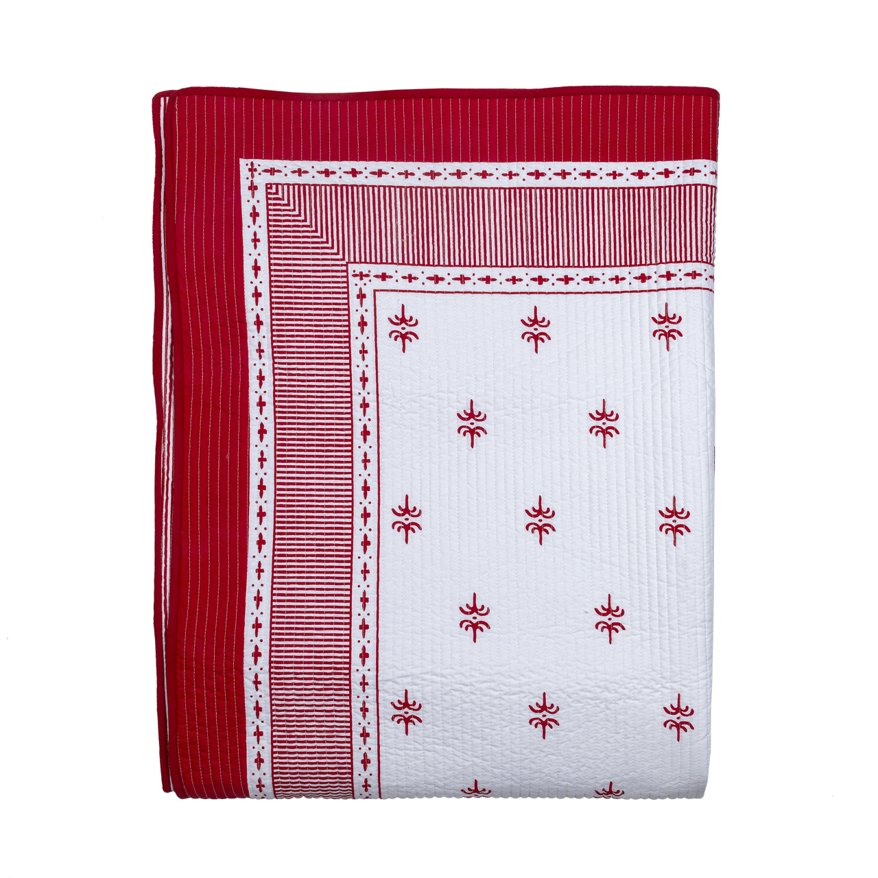 Red Callaloo Quilt