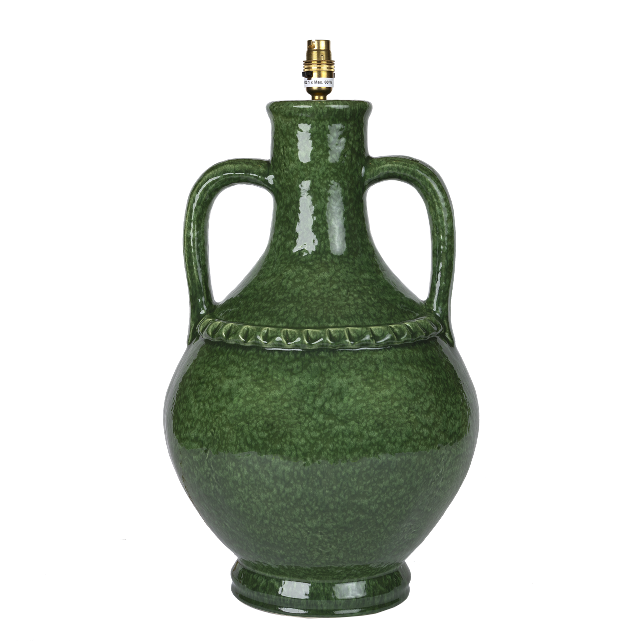 Bottle Green Arnold Lamp Base *PRE ORDER*