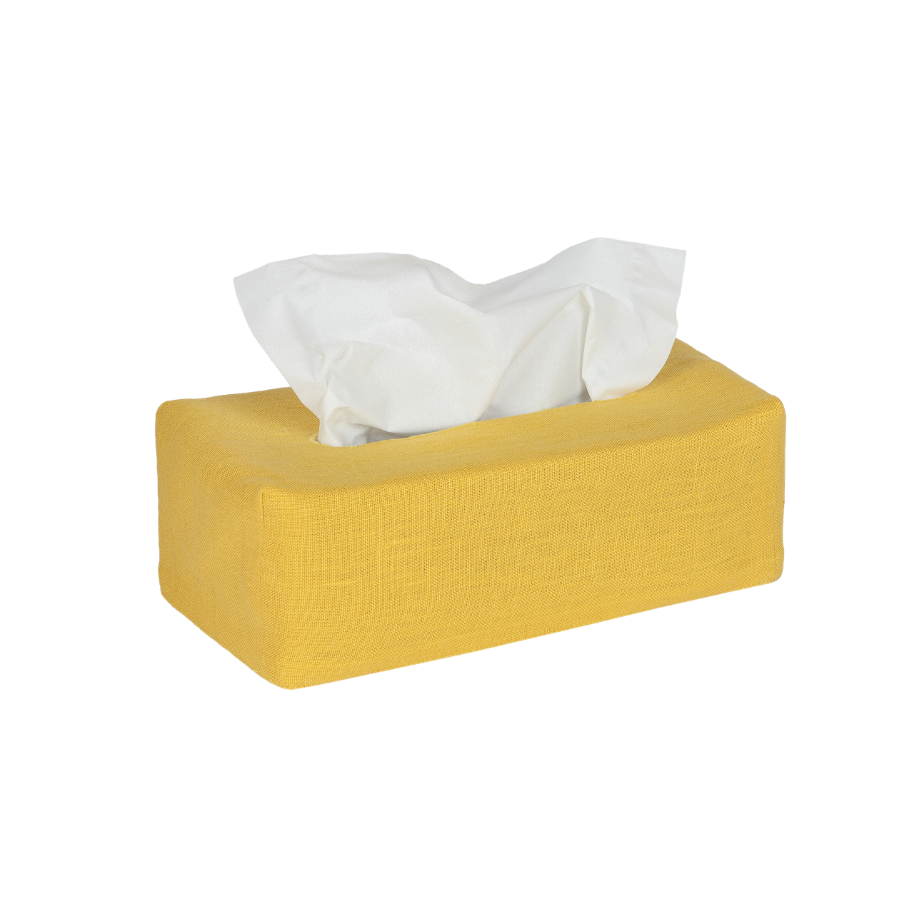 The OG Plain Linen Tissue Box Cover
