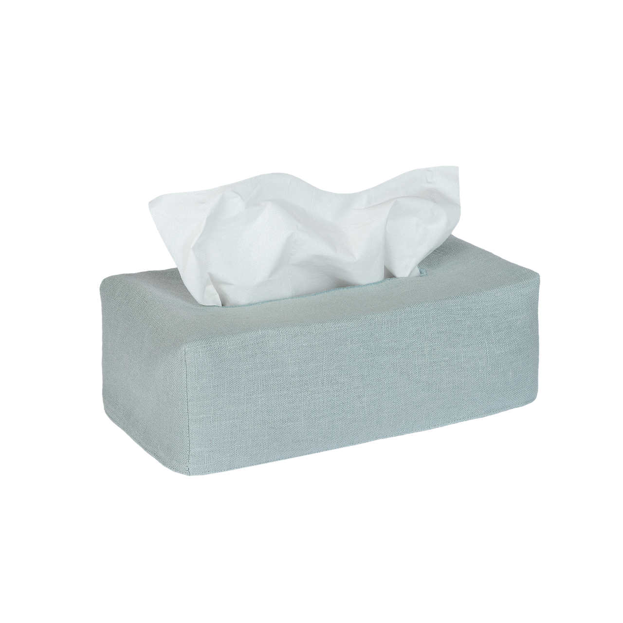 The OG Plain Linen Tissue Box Cover