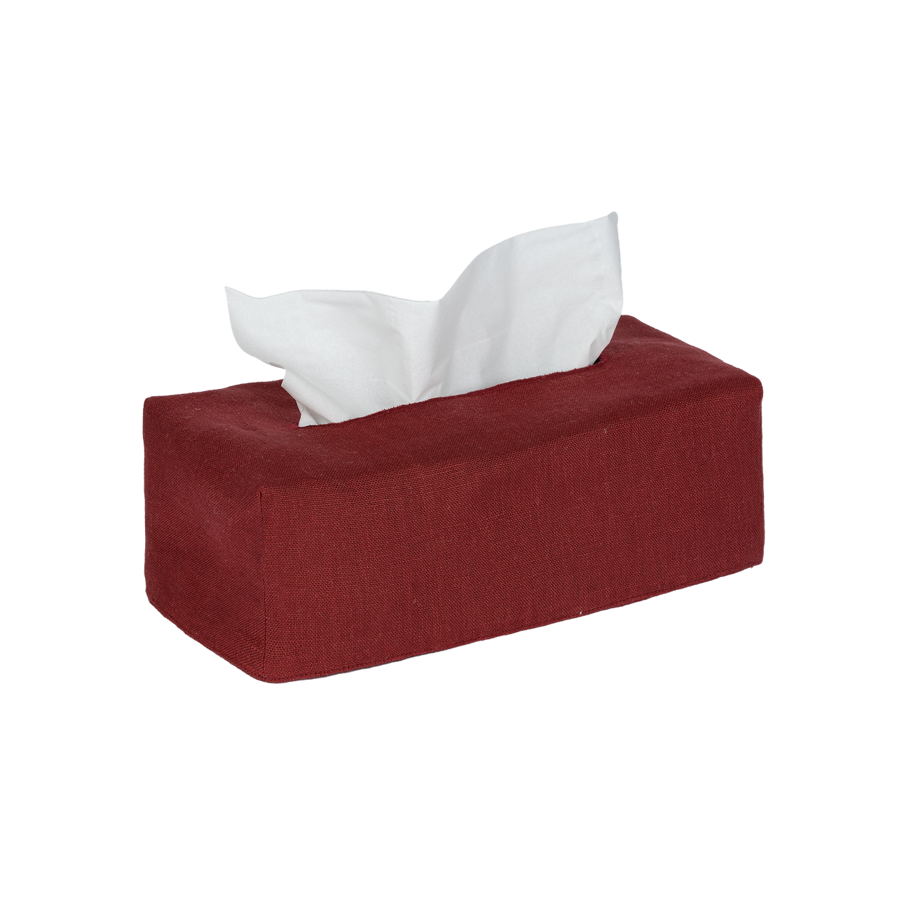 The OG Plain Linen Tissue Box Cover