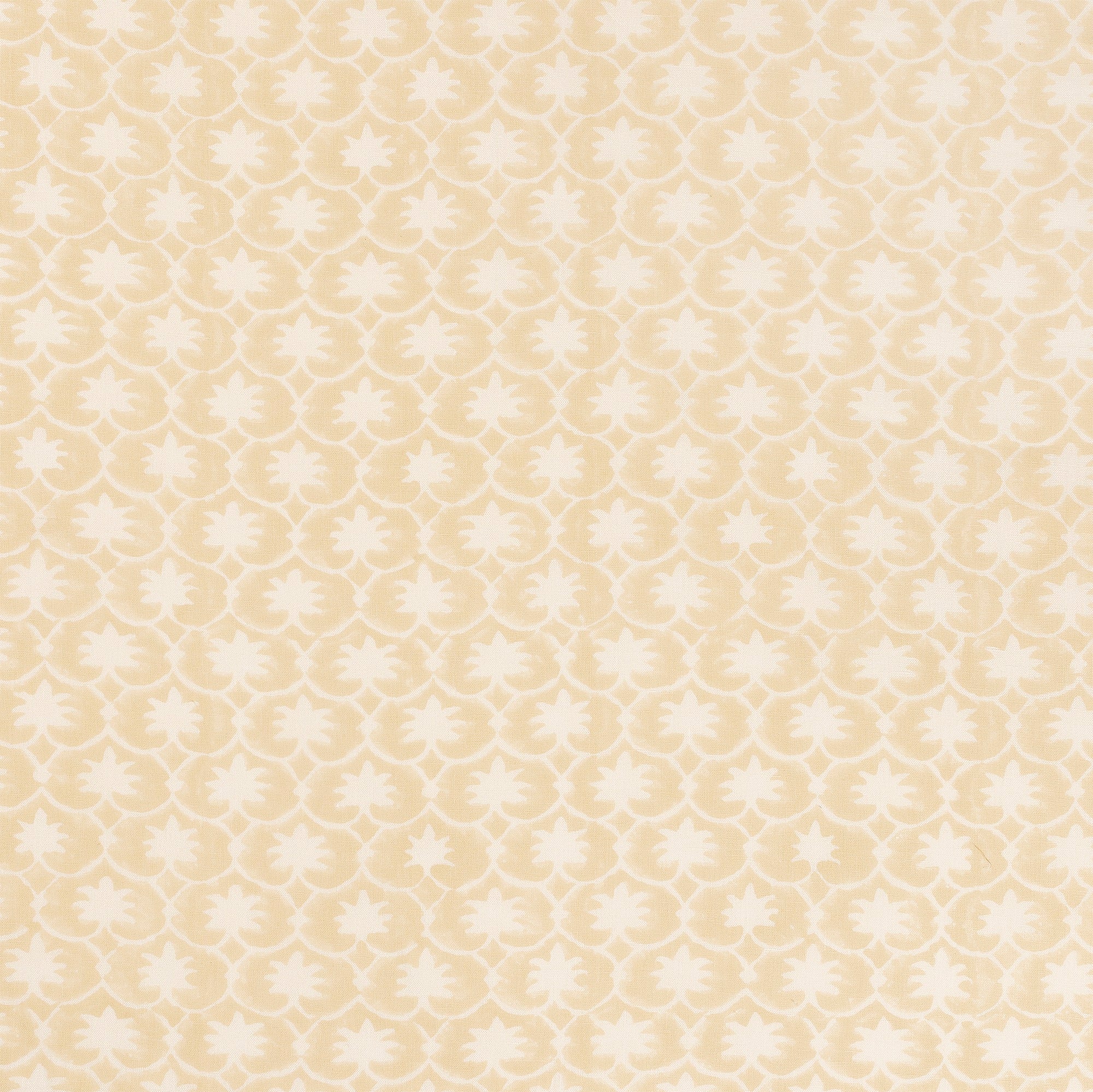 Oat Inverse Palm Grove Linen Fabric
