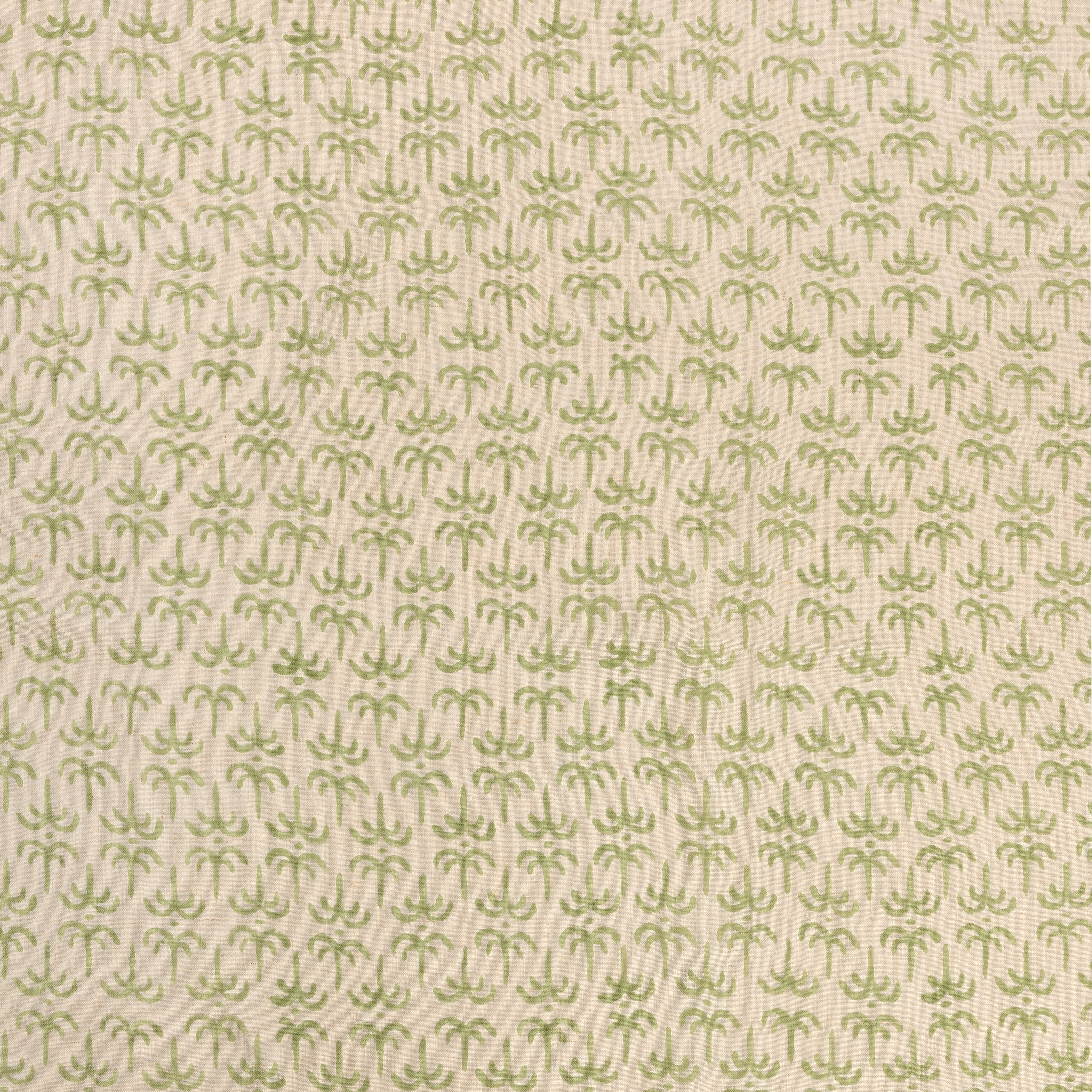 Green Callaloo Linen Fabric