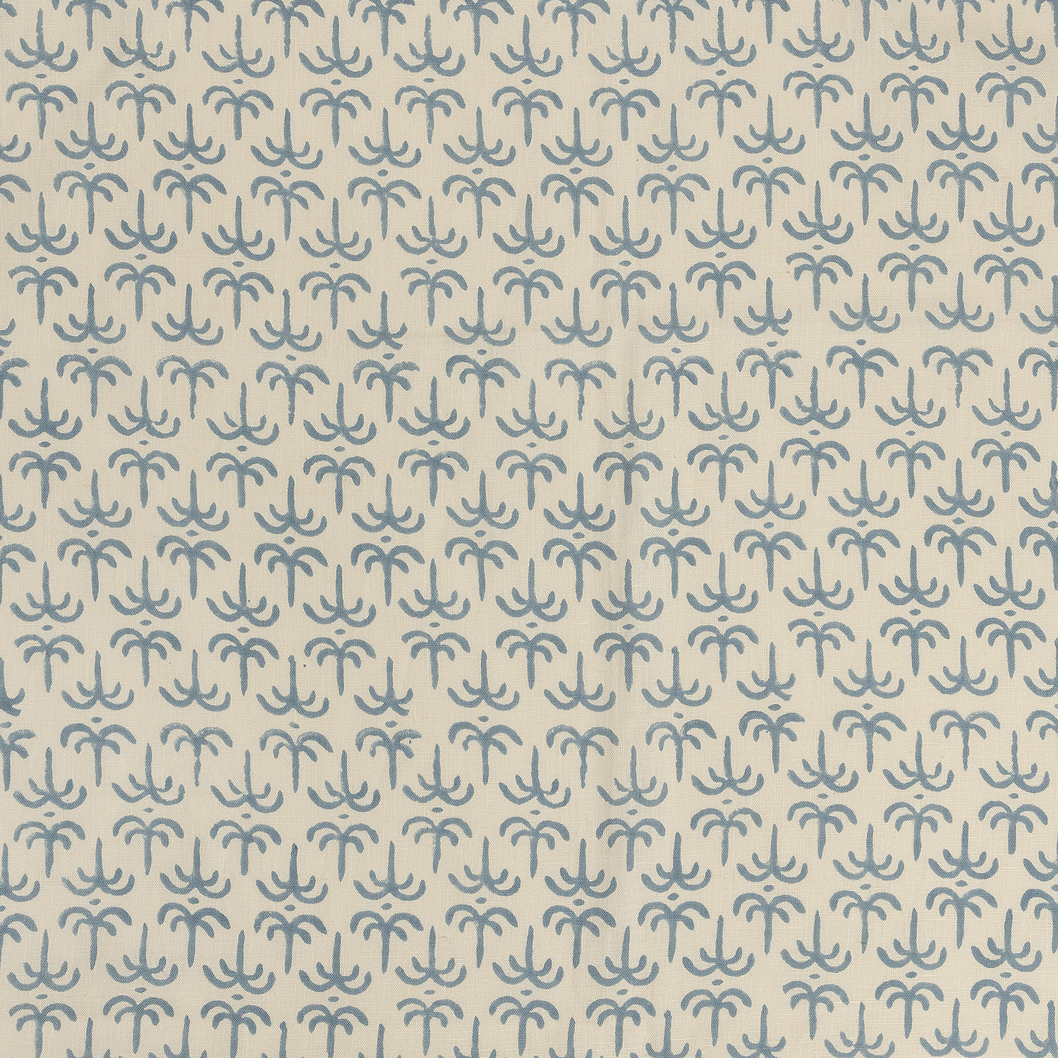 Blue Callaloo Linen Fabric