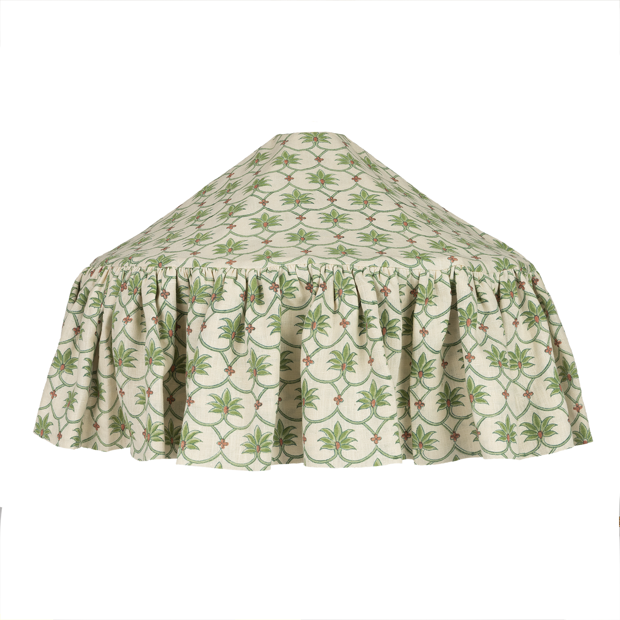 Grasshopper Palm Grove Linen Pantry Lampshade