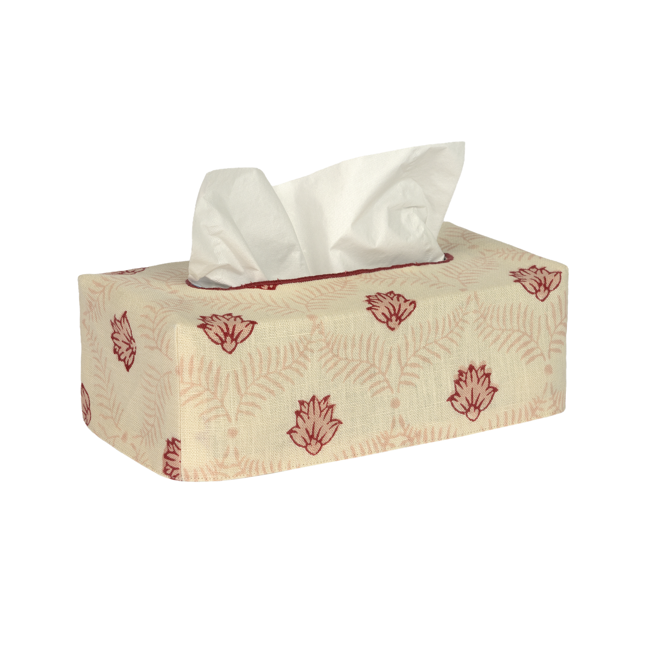 The OG Lotus Linen Tissue Box Cover