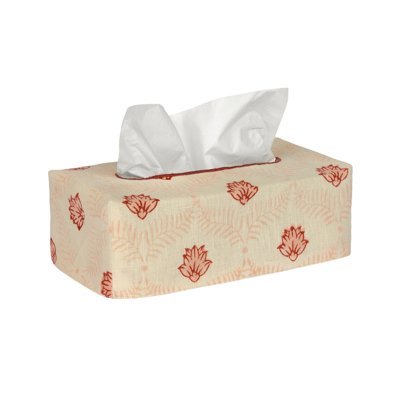 The OG Lotus Linen Tissue Box Cover
