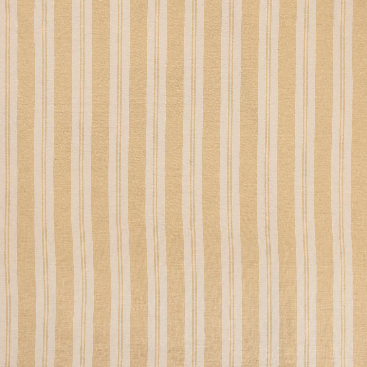 Raj Oat Stripe Linen Fabric