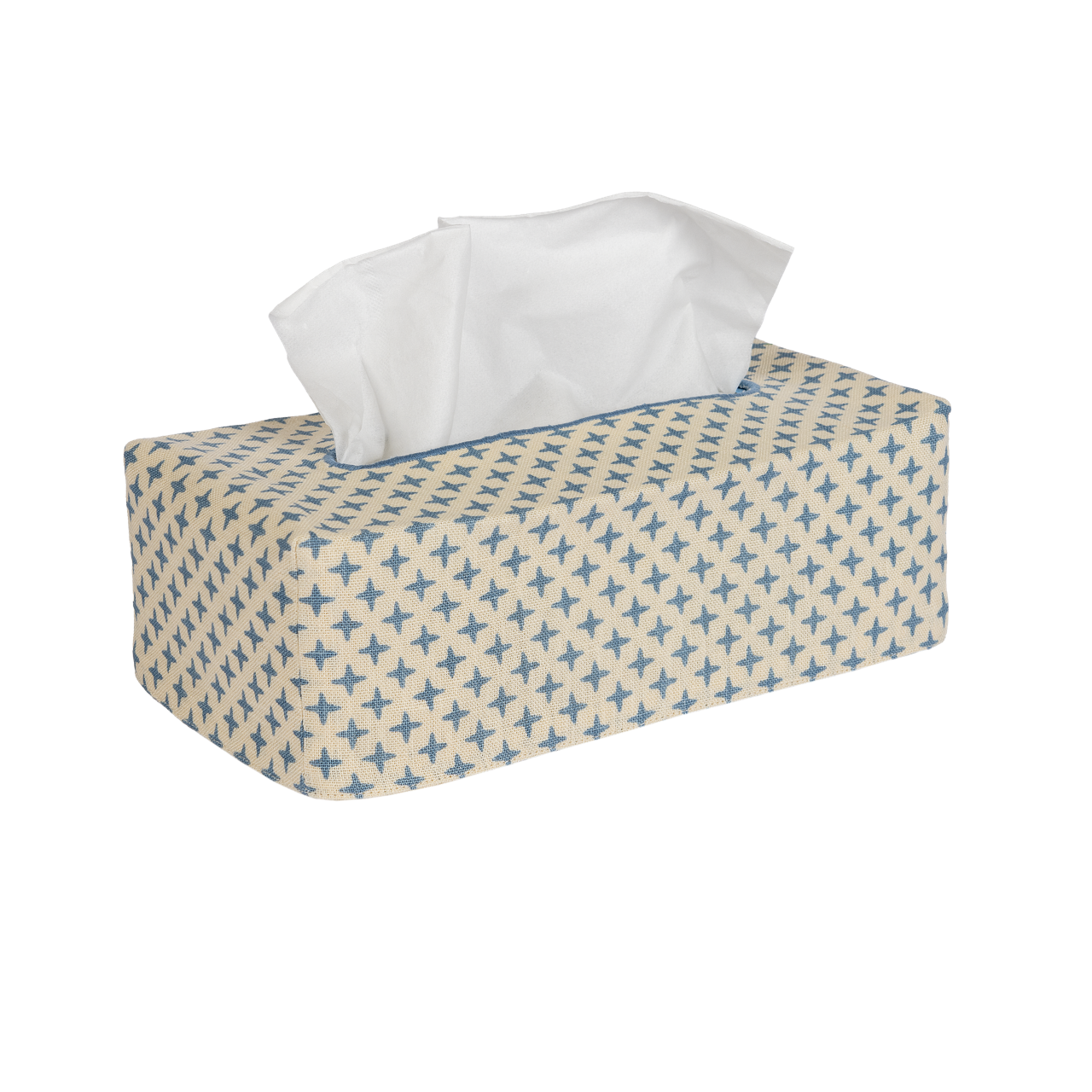 The OG Fez Cross Linen Tissue Box Cover