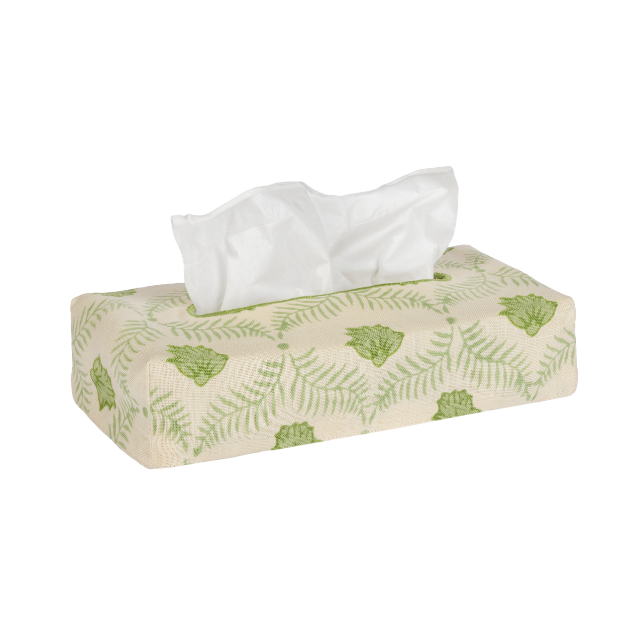 Skinny Lotus Linen Tissue Box Cover