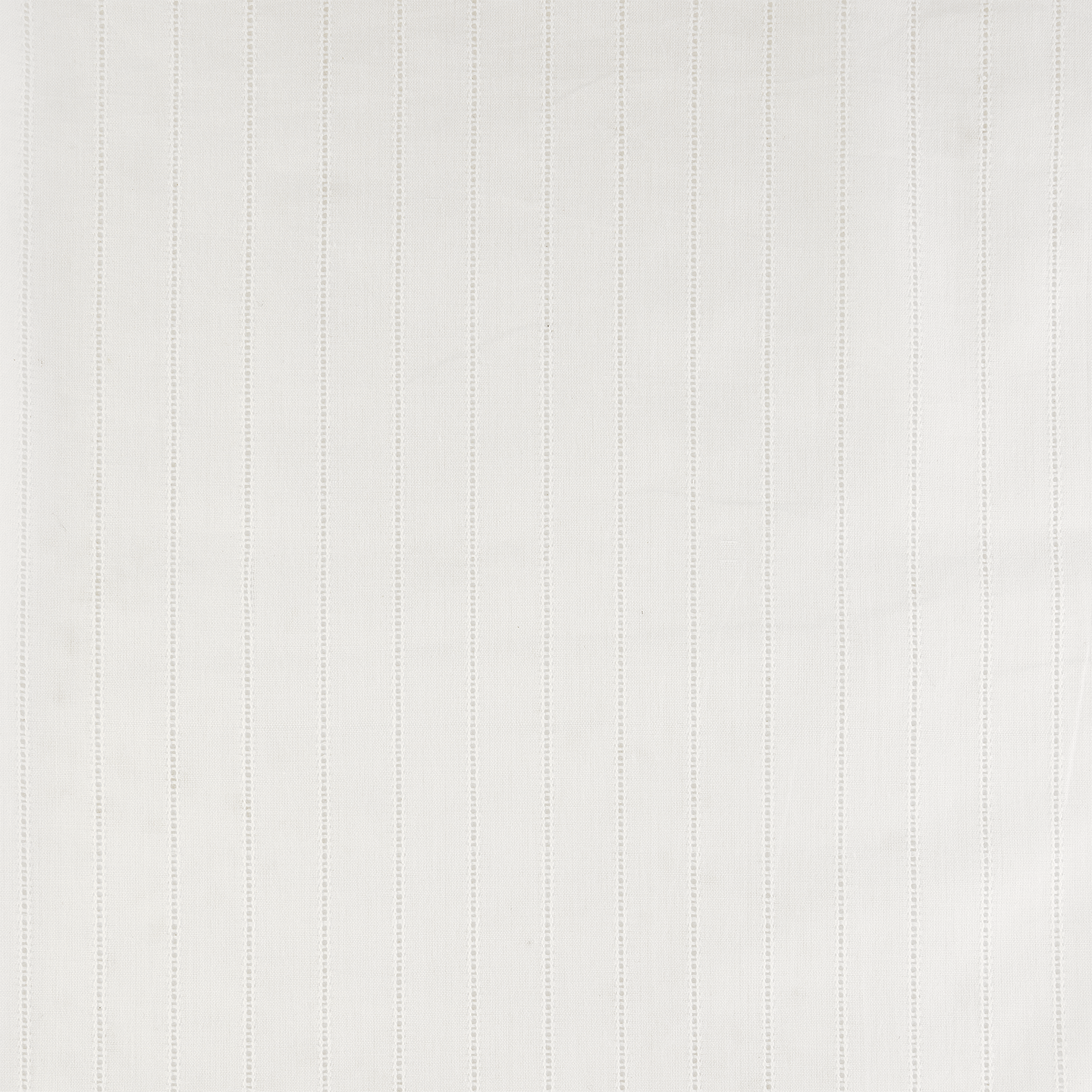 Pimlico Stripe Fabric - White