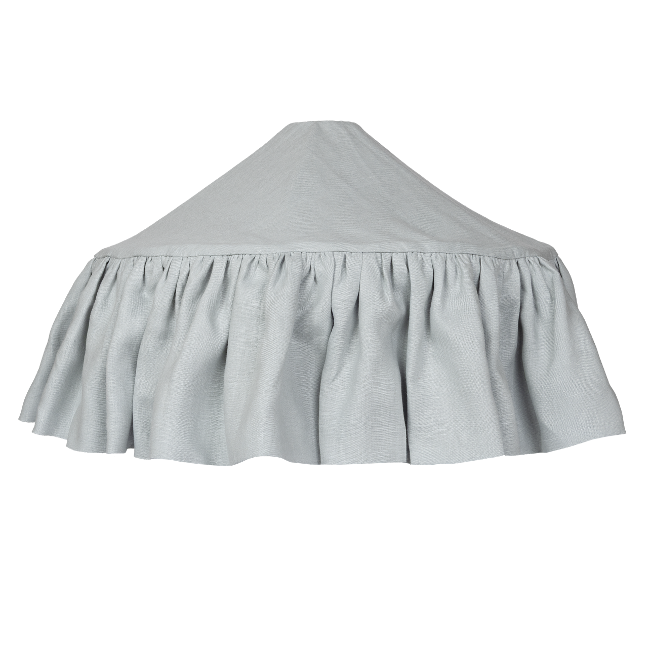Pale Blue Linen Pantry Lampshade