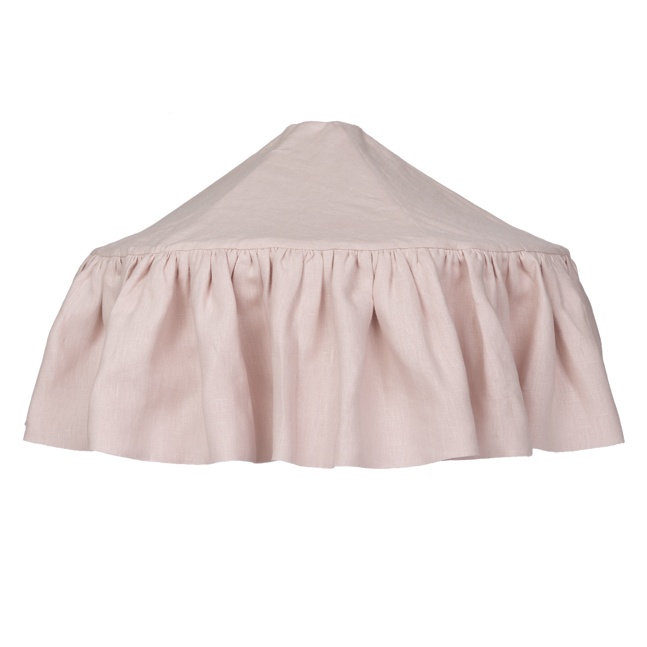 Pale Pink Linen Pantry Lampshade