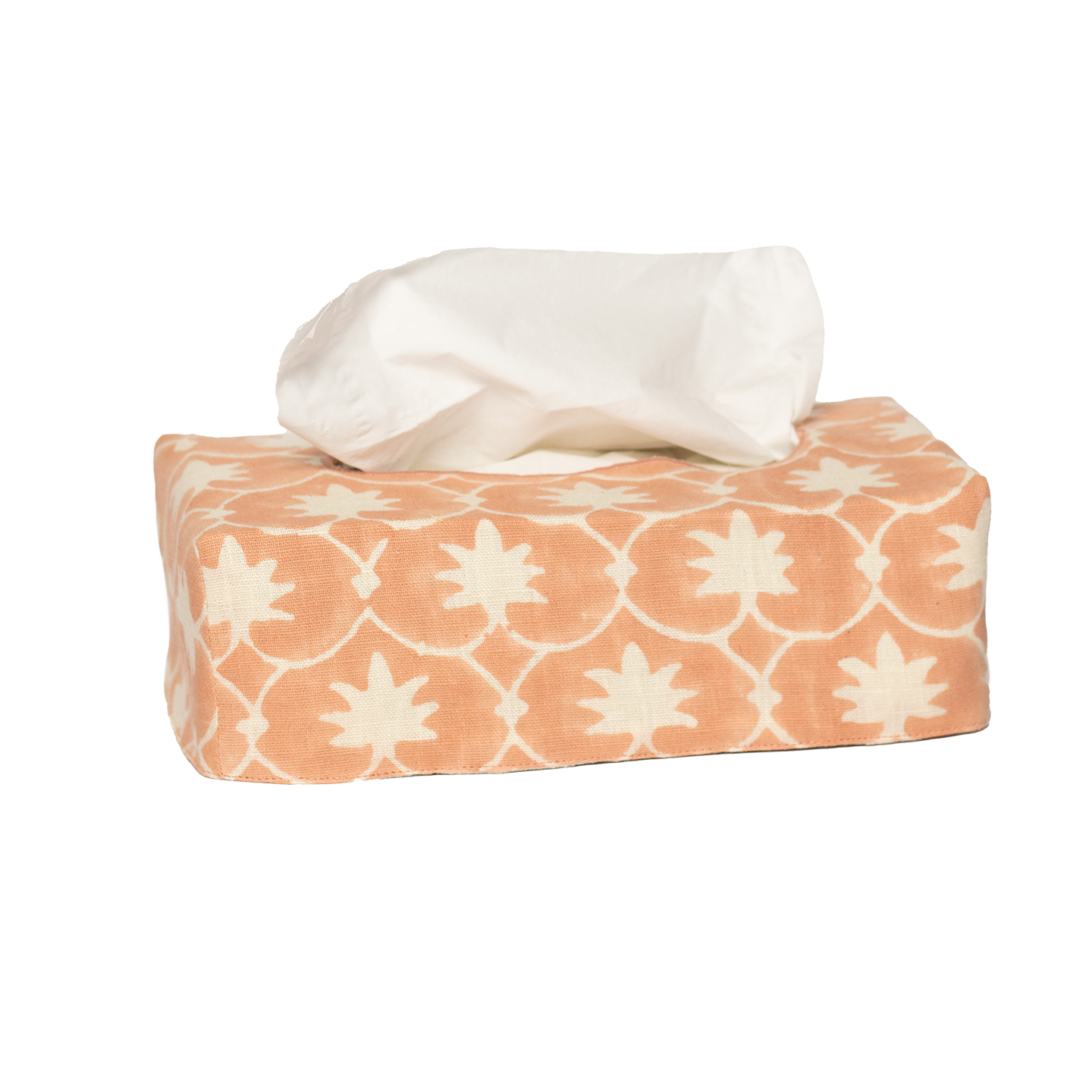 The OG Palm Grove Linen Tissue Box Cover