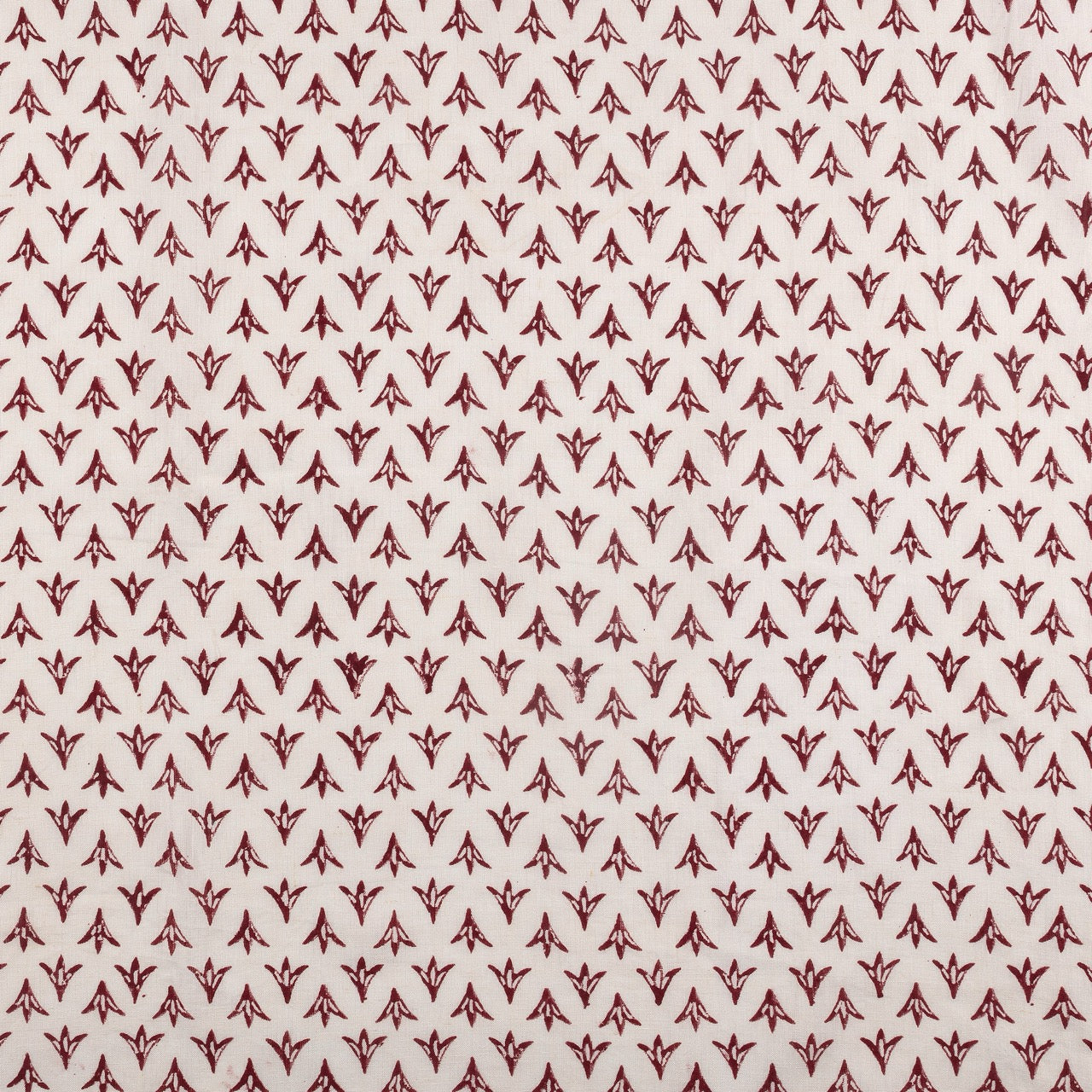 SAMPLE SALE - Poppy Papaya Linen Fabric 1m