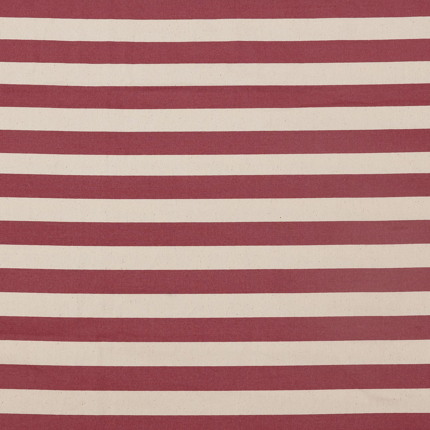 Red Tangier Stripe Cotton Fabric