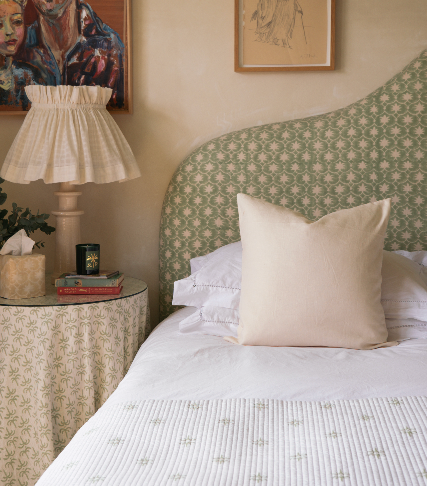 Oat Linen Square Cushion