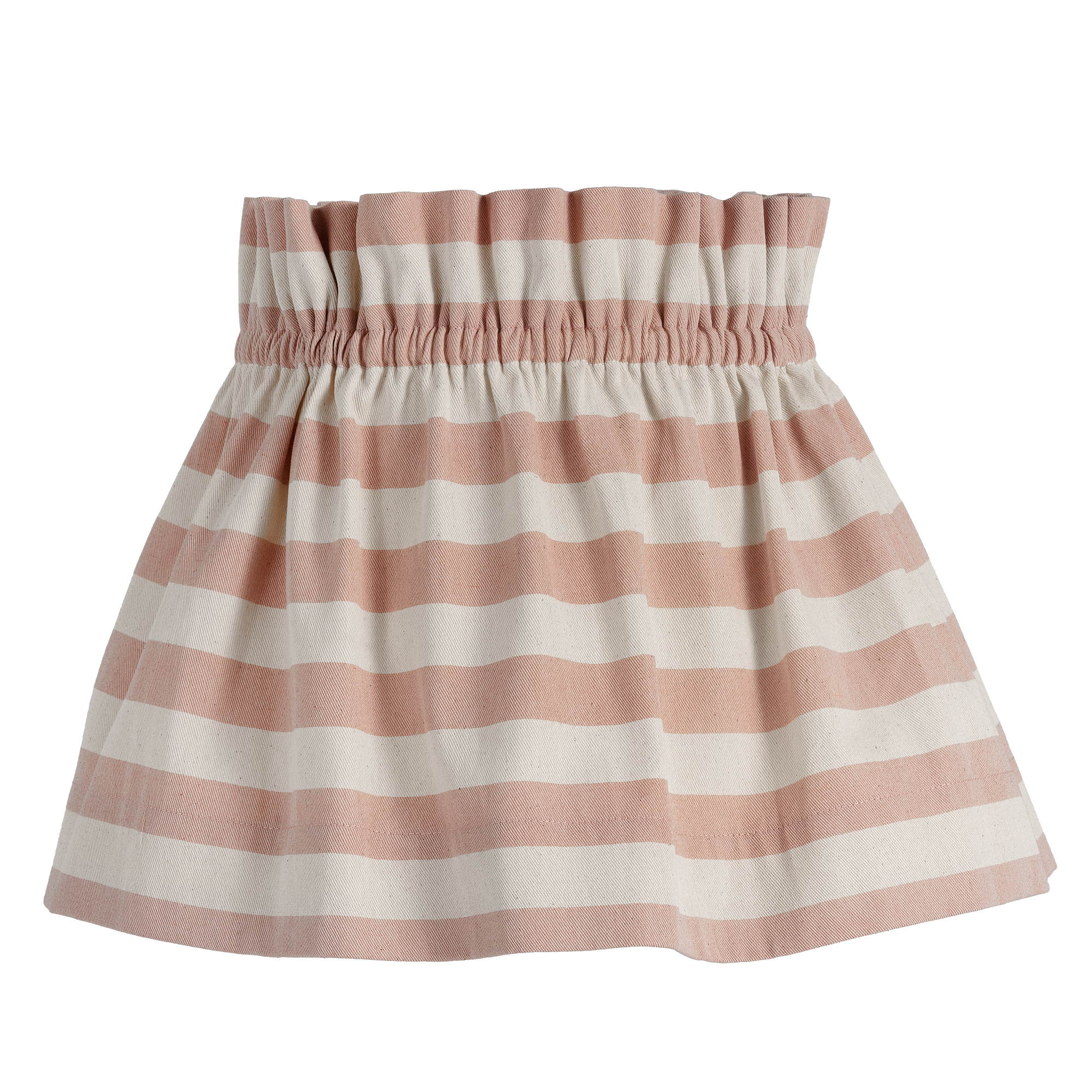 Tangier Rhubarb Stripe Cotton Scrunchie Lampshade