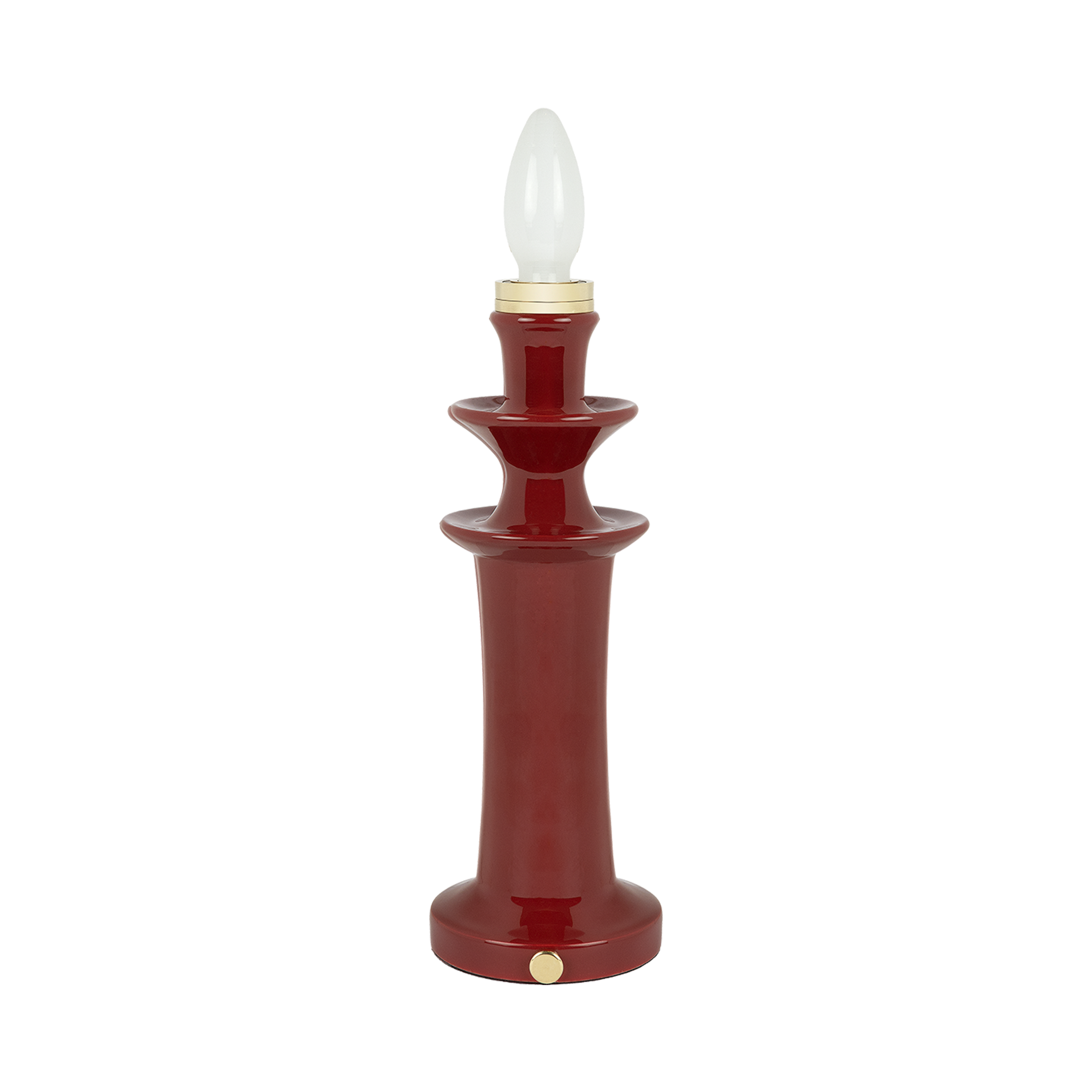 Carmine Rechargeable Lamp Base