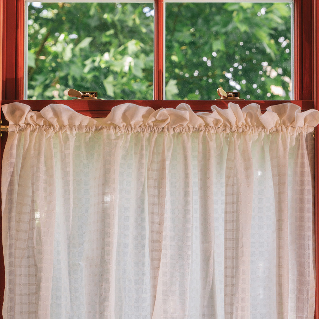 Checked Cheesecloth Fabric