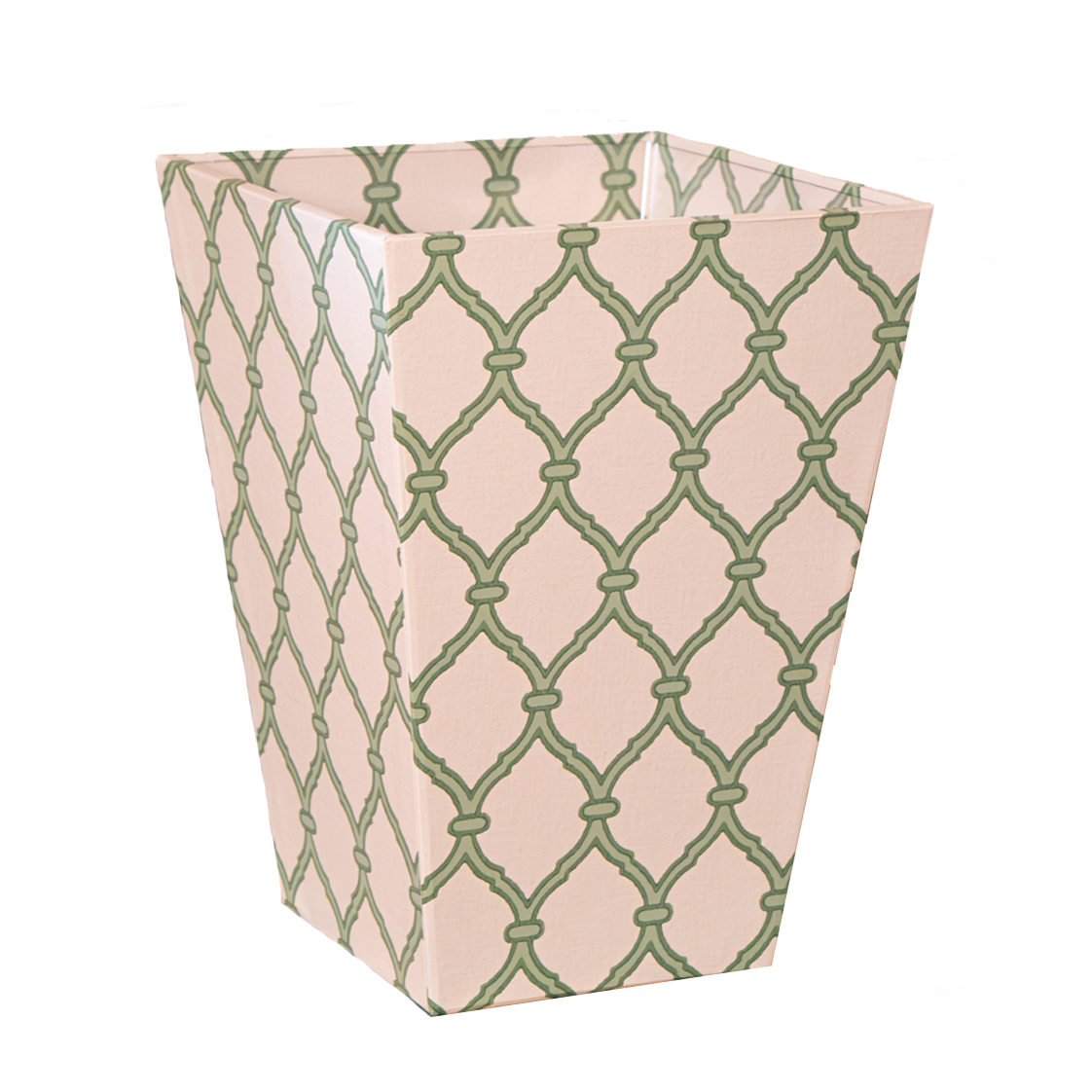 Trellis Waste Paper Bin - Garden