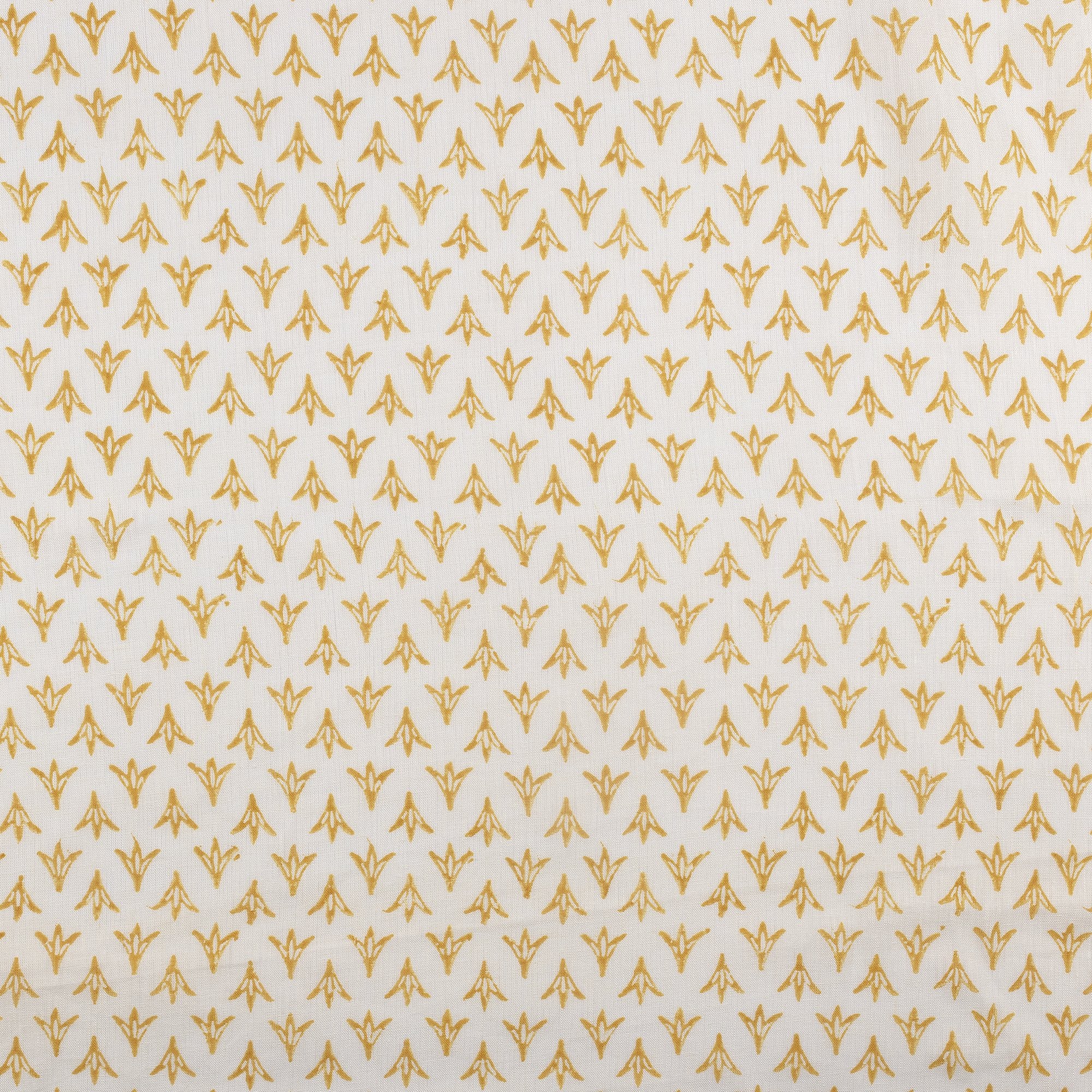Daffodil Papaya Linen Fabric - Alice Palmer & Co