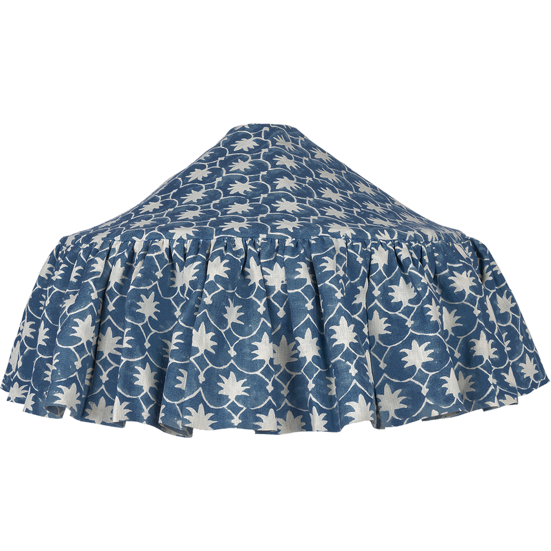 Rhubarb Palm Grove Inverse Linen Pantry Lampshade