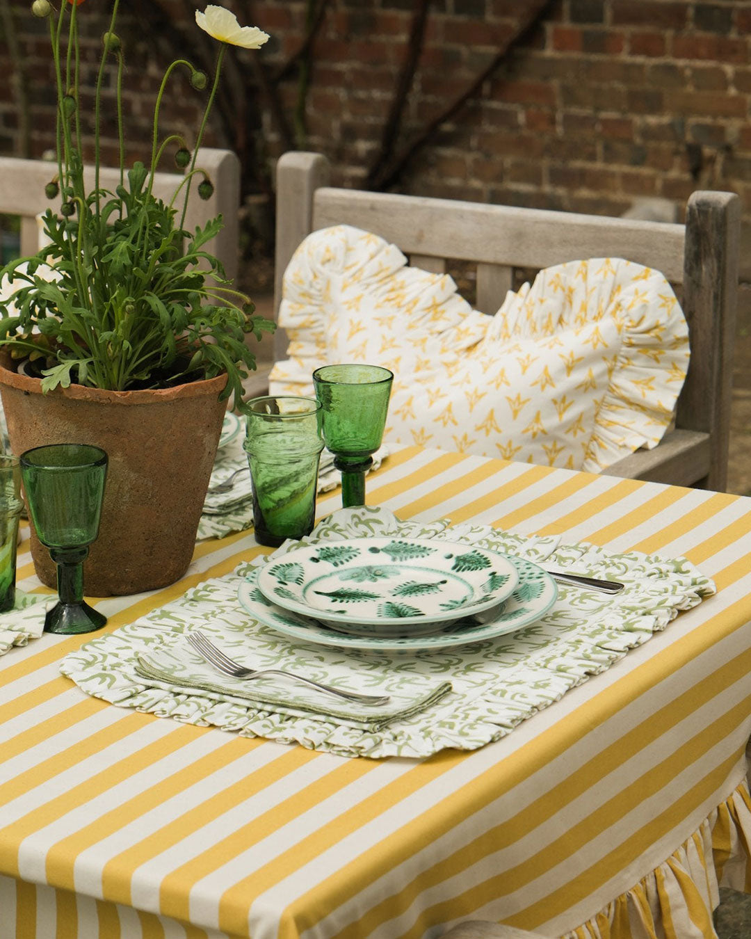 Green Callaloo Placemat