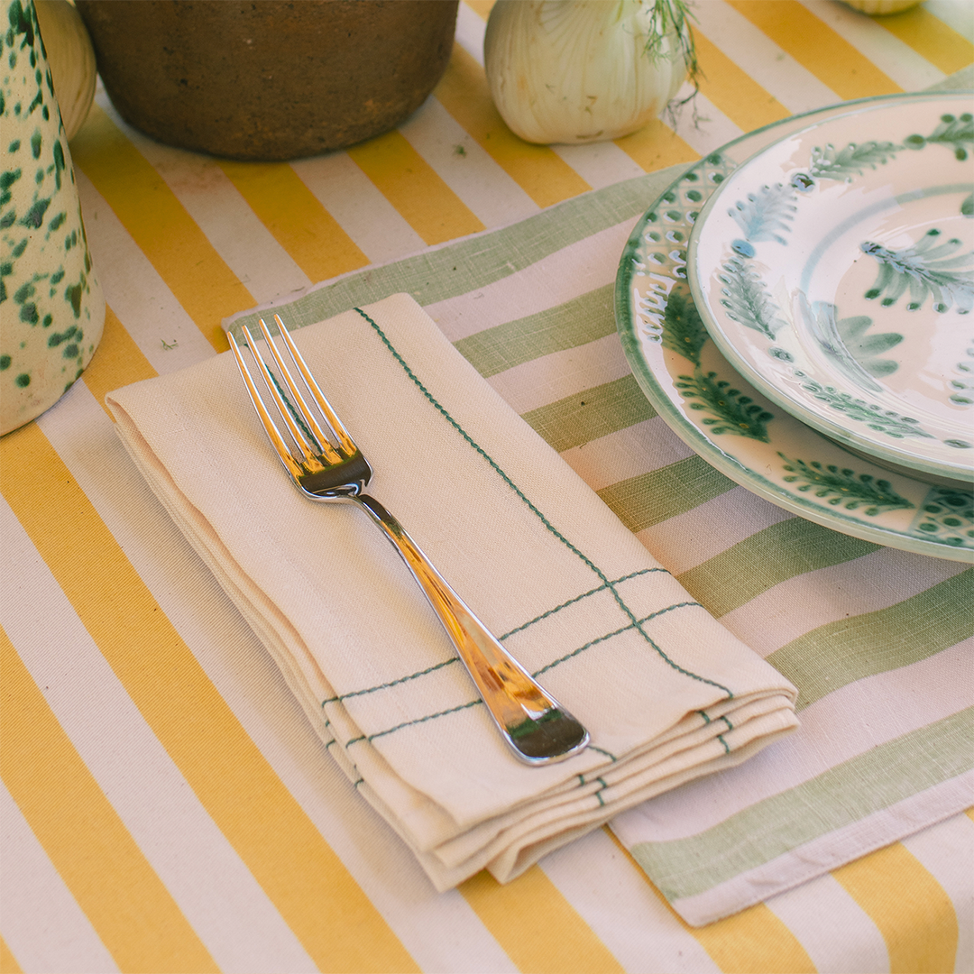 The Kitchen Napkin  - Green (set of 4)
