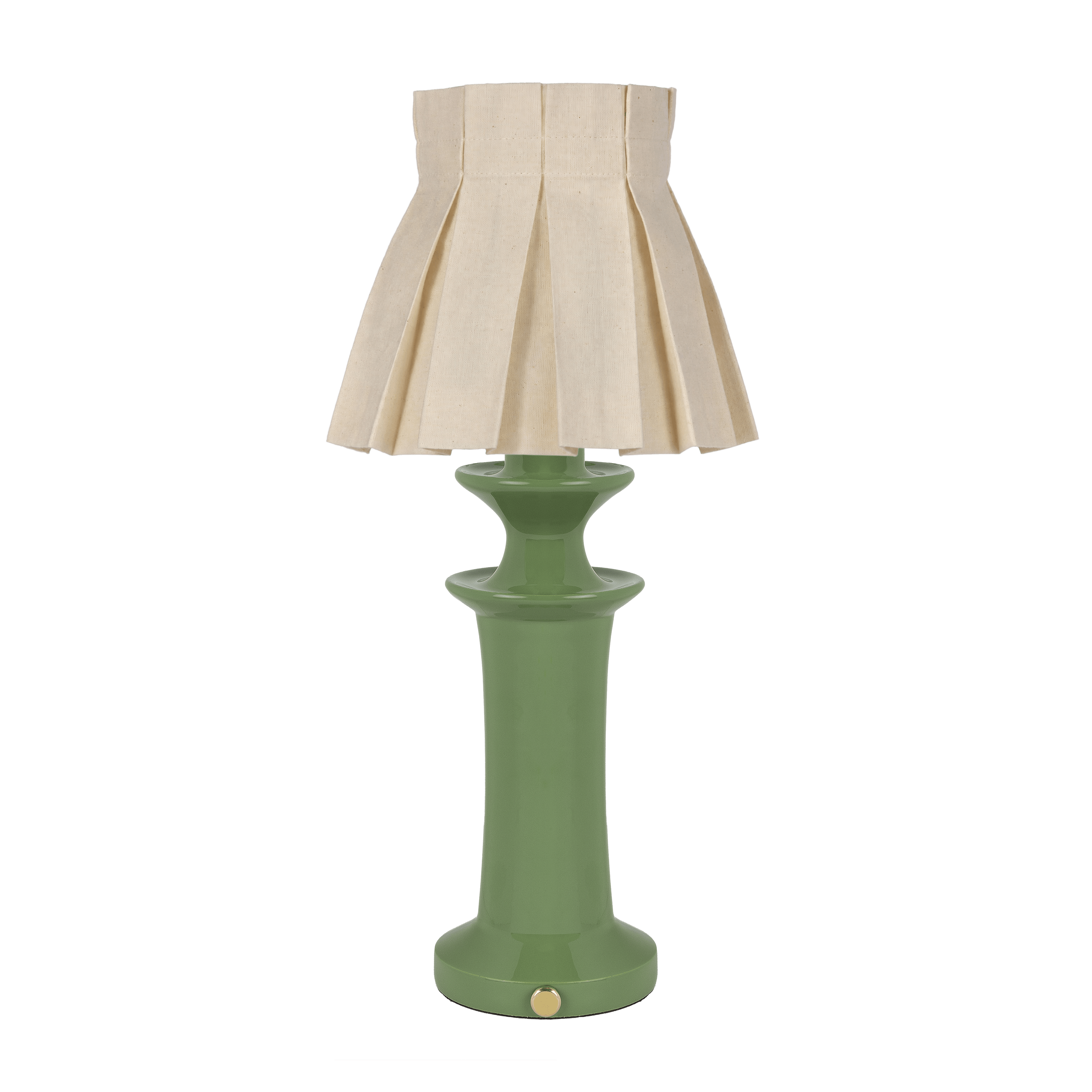 Bottle Green Rechargeable Lamp Base