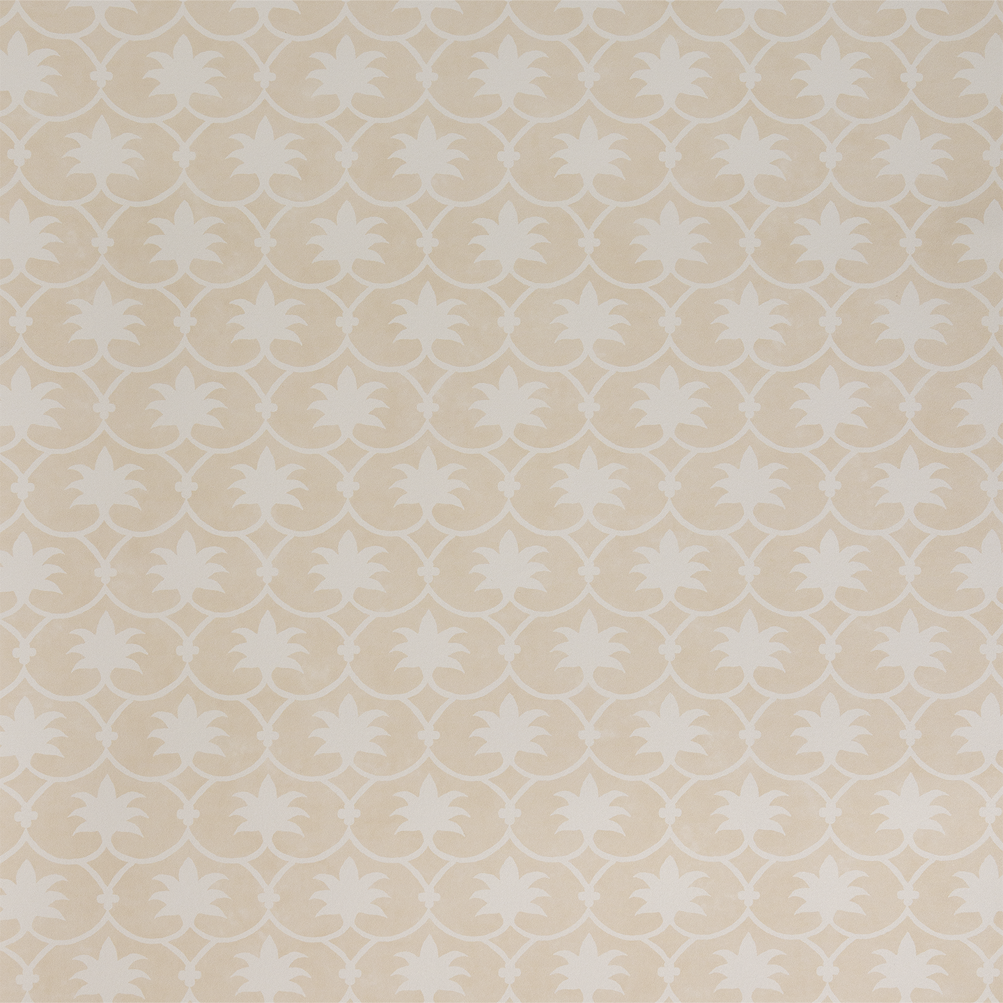 Palm Grove Wallpaper - Oat Inverse