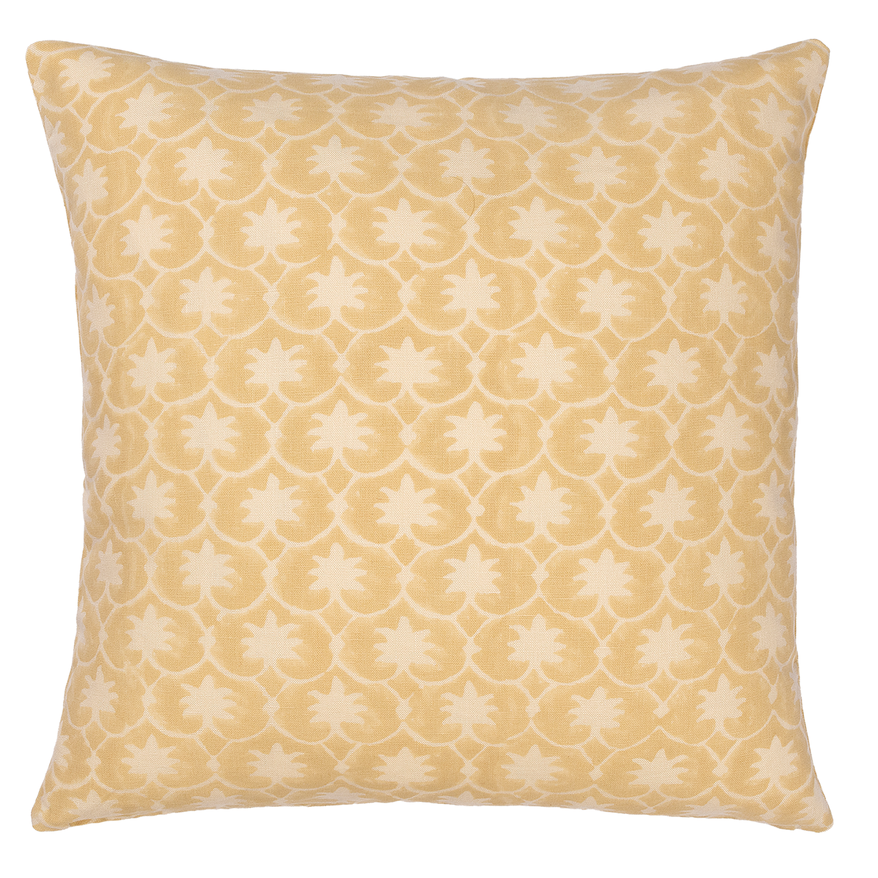 Oat Inverse Palm Grove Square Cushion