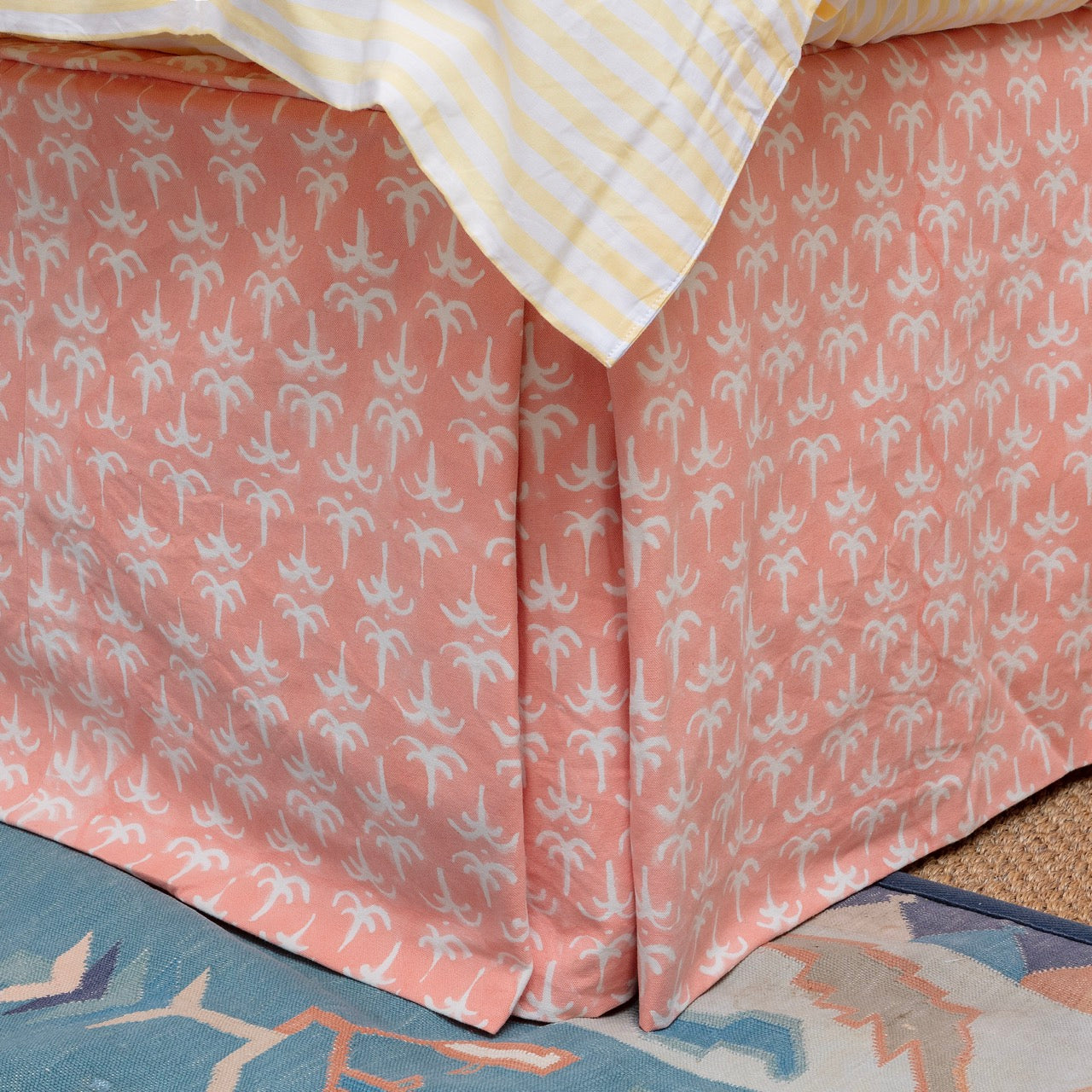 SAMPLE SALE - Inverse Rhubarb Callaloo Cotton 1m (130cm wide)