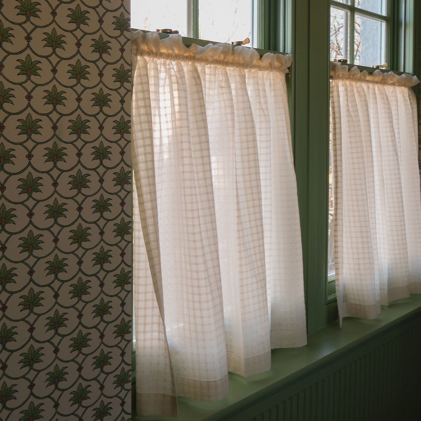 Checked Cheesecloth Fabric