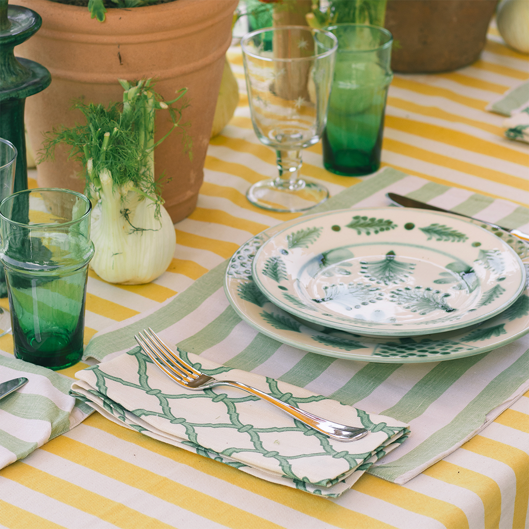 Trellis Linen Napkins (set of 4)